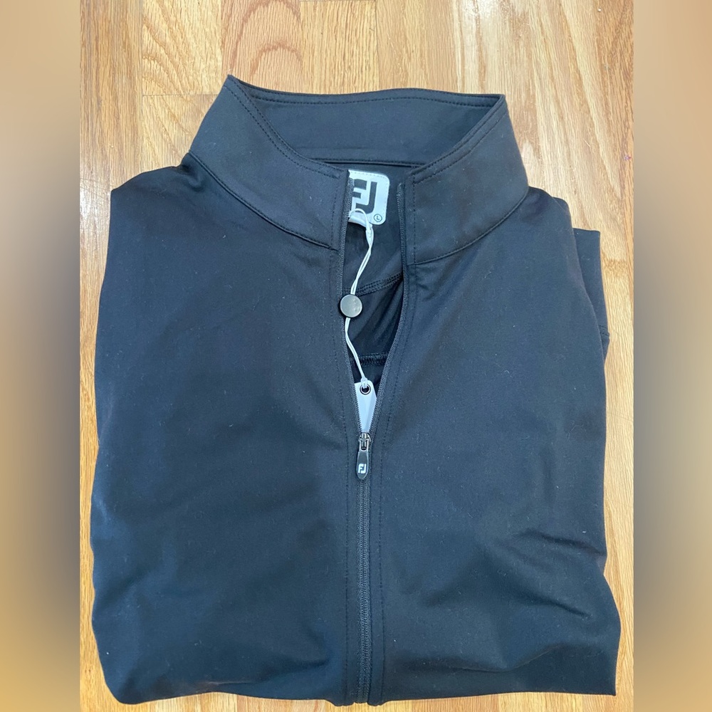 Footjoy Womens Golf Full Zip light weight jacket nwt custom logo